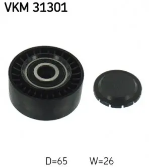 VKM31301 Ролик модуля натягувача ременя SKF підбір по vin на Brocar