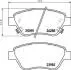 PA0400AF Гальмівна колодка OPEL P. ADAM 1,2-1,4 12- JAPANPARTS підбір по vin на Brocar