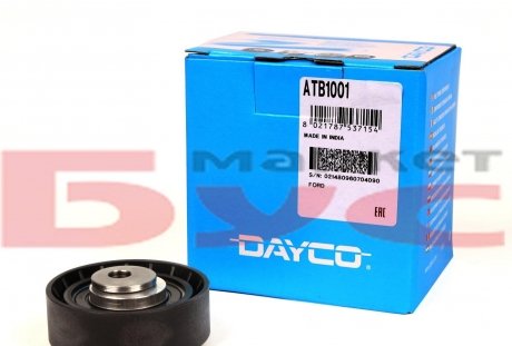 ATB1001 Ролик ГРМ Ford Connect 1.8TDI/DCi 02- (натяжной) DAYCO підбір по vin на Brocar
