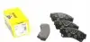 Колодки тормозные (передние) Mazda 6 02-13 (Akebono) 2458202