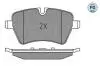 0252398418PD Колодки тормозные MINI P. ONE/COOPER 03-16 MEYLE підбір по vin на Brocar