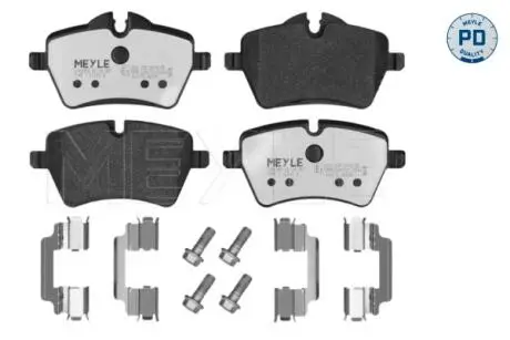 0252398418PD Колодки гальмівні MINI P. ONE/COOPER 03-16 MEYLE підбір по vin на Brocar