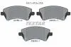 2376601 Колодки гальмівні (передні) Toyota Corolla 02-07 (Lucas) Q+ TEXTAR підбір по vin на Brocar