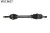 VKJC8617 PÓŁOŚ CITROEN C4 CACTUS/DS3 LE 641MM SKF підбір по vin на Brocar