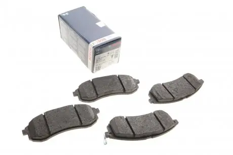 0986494362 Комплект тормозных колодок, дисковый тормоз BOSCH подбор по vin на Brocar