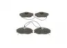 0986424223 Тормозные колодки к-кт. BOSCH підбір по vin на Brocar