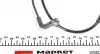 98041200 Датчик износа тормозных колодок (передних) BMW M5 (E60/E61) 04-10 (R) TEXTAR підбір по vin на Brocar