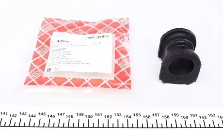 42505 Втулка стабилизатора (переднего) Nissan Sunny III 90-95 (d=27mm) FEBI BILSTEIN підбір по vin на Brocar