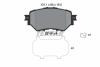 Колодки тормозные (передние) Mazda 3 1.5-2.5 13- (Akebono) 2215401