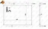 Радиатор охлаждения Citroen Xsara 2.0HDi 01-05/Peugeot 206 1.4-2.0/1.4/2.0HDi 00-13 58299