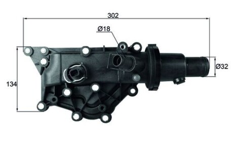 TH5983 Термостат MAHLE / KNECHT підбір по vin на Brocar