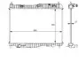 Радиатор охлаждения Ford Ecosport/Fiesta/Tourneo/Transit 1.0EcoBoost 12- 59134