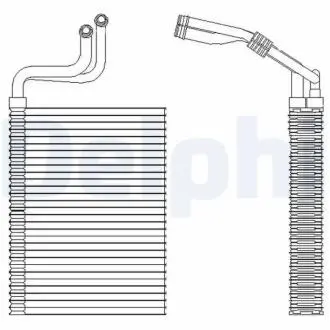 TSP0525197 Випаровувач кондиціонера DELPHI підбір по vin на Brocar