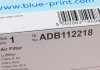 ADB112218 Фильтр воздушный Mini Cooper 2 1.6/2.0D 10- BLUE PRINT підбір по vin на Brocar