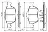 0986494485 Комплект тормозных колодок, дисковый тормоз BOSCH підбір по vin на Brocar