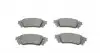 2215301 Колодки тормозные (задние) Lexus NX 2.0/2.5 16V 14-/Toyota Alphard 3.5 15- (Akebono) TEXTAR підбір по vin на Brocar