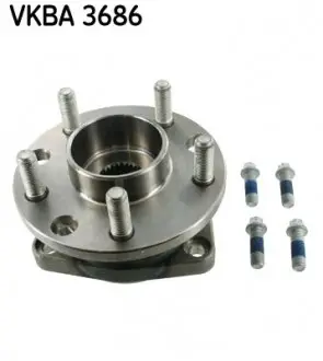 VKBA3686 JAGUAR Подшипник задн. ступицы X-TYPE -09 SKF підбір по vin на Brocar