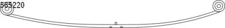 1056522000 RESOR FORD T. (1 PIÓRO) (694/674MM) CS Germany подбор по vin на Brocar