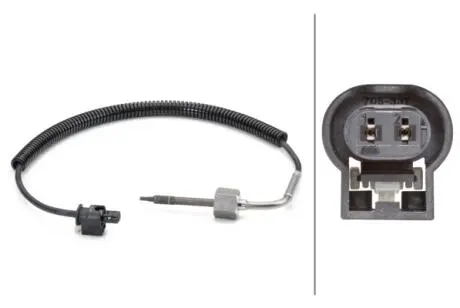 6PT014494131 Датчик температура ОГ W205, W211, W212 HELLA подбор по vin на Brocar