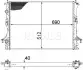 CR1092000P CHŁODNICA RENAULT ESPACE 2,0DCI 06- MAHLE / KNECHT підбір по vin на Brocar