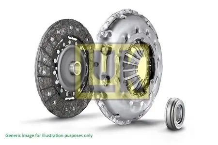 623372500 Комплект зчеплення Mazda 5/6 1.8/2.0/2.5 07- (d=230mm) (+вижимний) LUK підбір по vin на Brocar