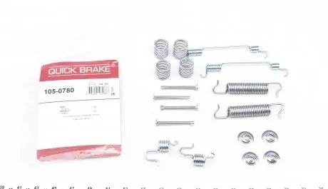 1050780 Гальмівні аксесуари QUICK BRAKE підбір по vin на Brocar