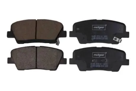 192925 Комплект гальмівних колодок, дискове гальмо MAXGEAR підбір по vin на Brocar