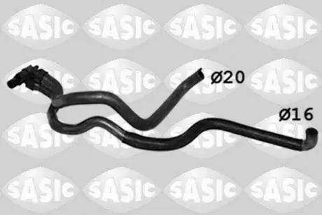 3400194 Шлангопровод SASIC підбір по vin на Brocar