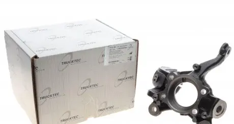 0731280 Цапфа (передняя) Audi A3/Q3/Skoda Octavia/VW Caddy III 09-15 (L) TRUCKTEC подбор по vin на Brocar