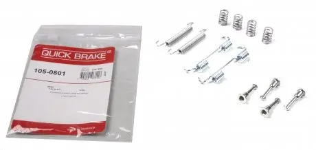 1050801 Комплект пружинок колодок ручника BMW 3 (E46)/(E92) 1.6-3.0 98-13 (ATE) QUICK BRAKE подбор по vin на Brocar