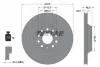 Диск тормозной (задний) VW Passat 05-/Golf/Seat Leon 12- (310x22) PRO 92140703