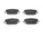 PP908AF Тормозные колодки задн.Freemont,Dodge Caravan,Chrysler Grand Voyager 2.0/3.608- JAPANPARTS підбір по vin на Brocar