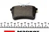 2476501 Колодки тормозные (задние) Citroen Berlingo 08- (Lucas) TEXTAR підбір по vin на Brocar