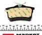 2476501 Колодки тормозные (задние) Citroen Berlingo 08- (Lucas) TEXTAR підбір по vin на Brocar