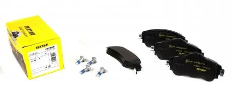 2522001 Колодки гальмівні (передні) Citroen C4 09-/DS4 11-15 (TRW) Q+ TEXTAR підбір по vin на Brocar