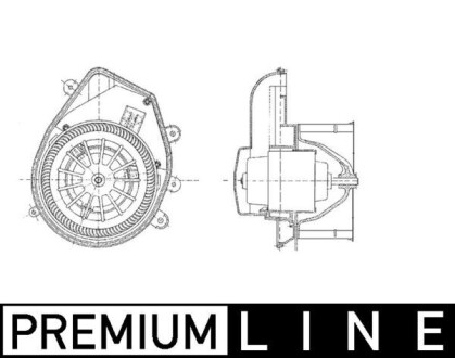 AB54000P SILNIK DMUCHAWY VW PASSAT/ AUDI A4 MAHLE / KNECHT підбір по vin на Brocar