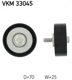 VKM33045 Натяжной ролик PEUGEOT 2.0HDi-2.2TD SKF подбор по vin на Brocar