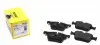 2535301 Колодки тормозные (задние) MB C-class (W205/A205/S205/C205) 14- (Teves) Q+ TEXTAR підбір по vin на Brocar