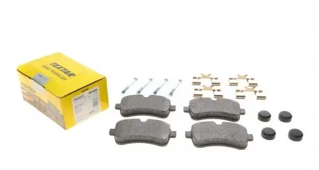 2923201 Колодки тормозные (задние) Iveco Daily IV-VI 06- (Brembo) Q+ TEXTAR подбор по vin на Brocar