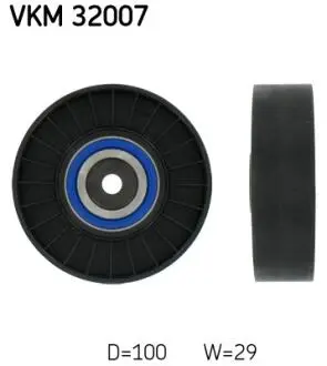 VKM32007 Паразитний / ведучий ролик, поліклиновий ремінь SKF підбір по vin на Brocar