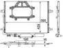 AC453000P Конденсатор, система кондиціонування повітря MAHLE / KNECHT підбір по vin на Brocar