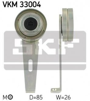 VKM33004 Натяжной ролик, поликлиновой ремень SKF подбор по vin на Brocar