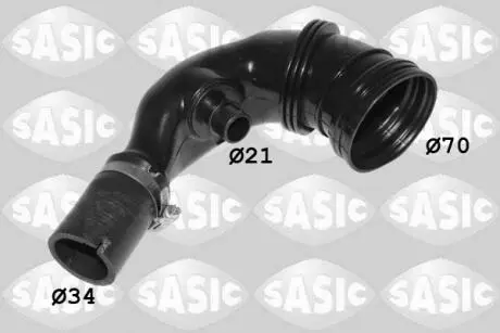 3336319 PRZEWÓD INTERCOOLERA FIAT 1.3M-JET SASIC підбір по vin на Brocar