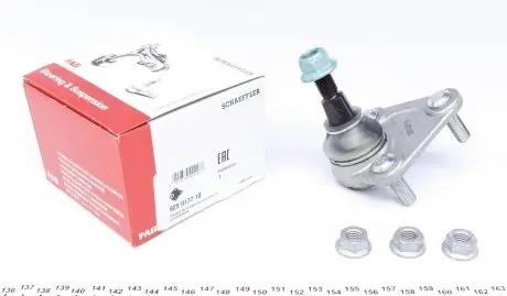825017710 Опора шаровая (передняя/снизу) Audi A3 99-03/TT 98-06/Golf IV 02-05 FAG подбор по vin на Brocar