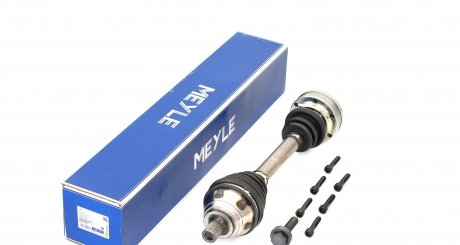 1004980610 Піввісь (передня) Audi A3/Skoda Octavia/SuperB/VW Caddy/Golf/Passat/Touran 03- (L) (487mm) MEYLE підбір по vin на Brocar