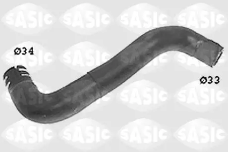 SWH6618 Шланг радиатора SASIC подбор по vin на Brocar