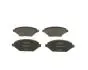 0986424843 Тормозные колодки, дисковые BOSCH підбір по vin на Brocar