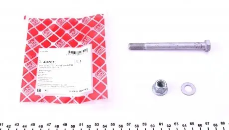 49701 Болт важеля (переднього) Audi A4/A5/A6/A7/A8/Q5 94- (к-кт) FEBI BILSTEIN підбір по vin на Brocar