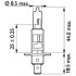 13258MDB1 Автолампа Philips 13258MDB1 MasterDuty H1 P14, 5s 70 W прозора PHILIPS підбір по vin на Brocar