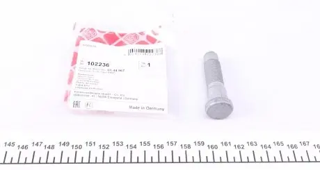 102236 Болт колеса (з круглою головкою) FEBI BILSTEIN підбір по vin на Brocar